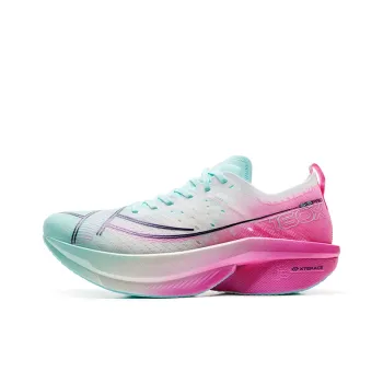 XTEP 160X 6.5PRO Abrasion Resistant Slip Resistant Low Top Carbon Plate Marathon Running Shoes Women's Paper Kite