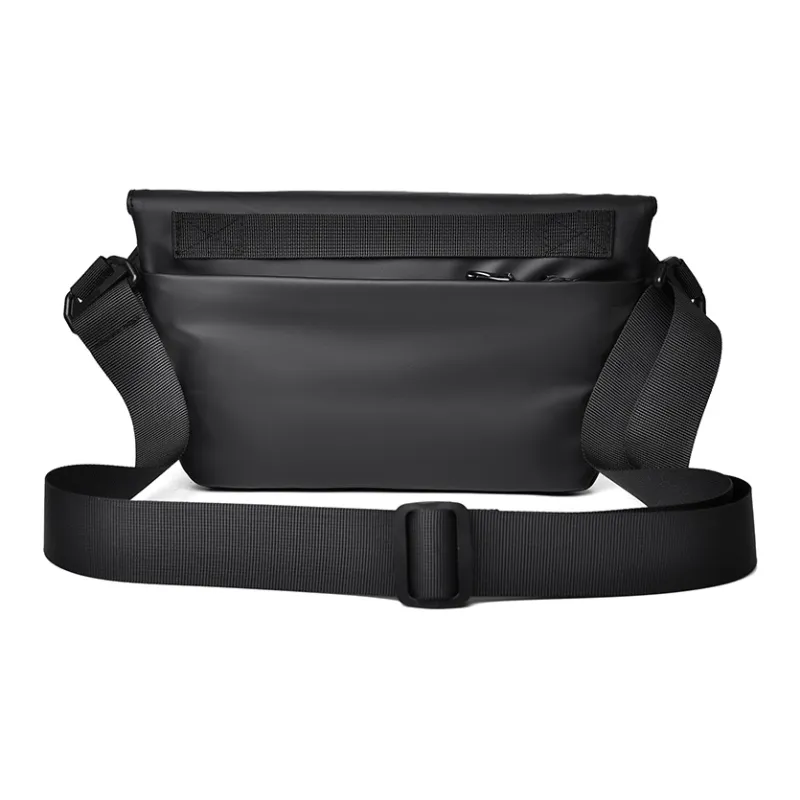 COLINS KEIRS Fabric Crossbody Biker Cycling Bag Commute One Shoulder Small Bag Men's Black/Gray/Blue-6
