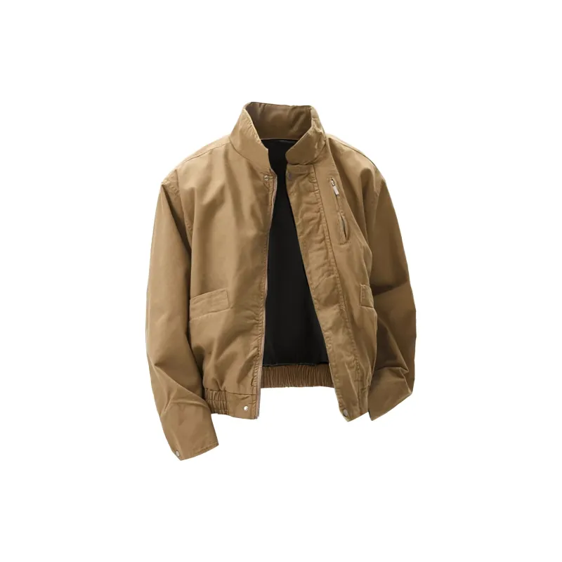TESTUNG Jackets Unisex Khaki-2