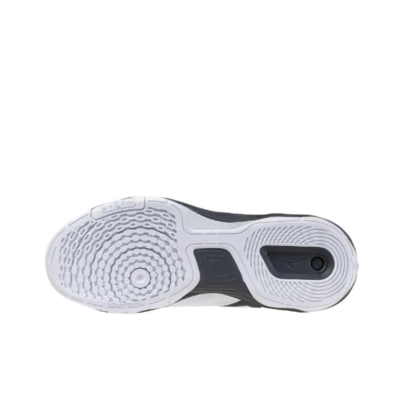 Mizuno Wave Medal Low Top Training Shoes Unisex White-4