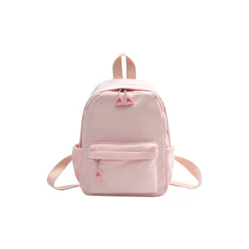 URBAN FOREST Nylon Backpack Women's Pink/Violet/Light Yellow/Light Green/Ivory/Black