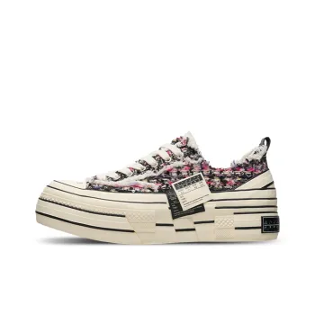 VESSEL Double Side Label Low Top Height Increasing Coverage Low Top Unisex Black Red