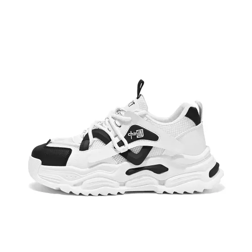 Boogie Bear Cushioning Breathable Height Increasing Low Top Chunky Sneakers Men's