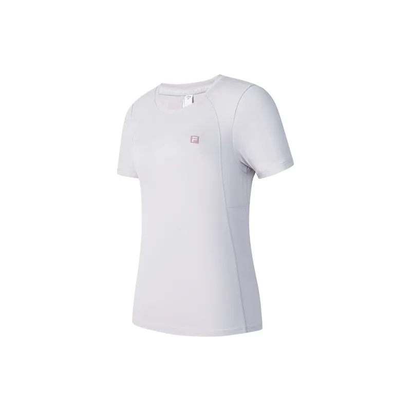 FILA T Shirt Women's Light Purple-1