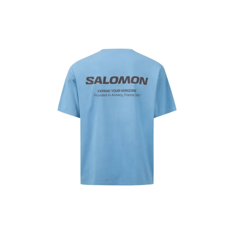 SALOMON T Shirts Men Blue-1