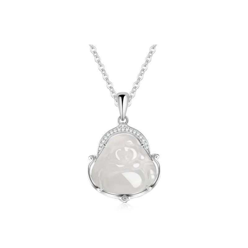 Di Su Xing Chalcedony Necklaces Women's-0