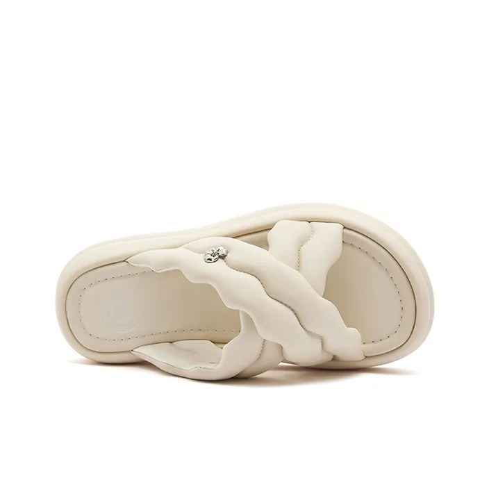 CAMEL Abrasion-Resistant Slip-Resistant Cushioning Slide Slippers Women's-3