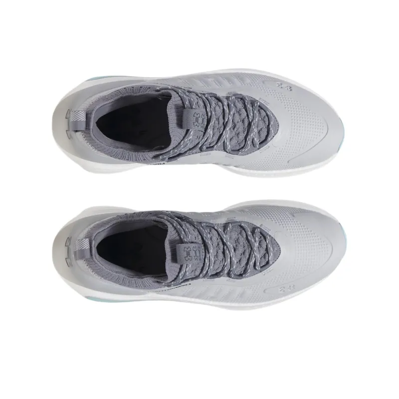 Under Armour Anti Slip Wear Resistant Low Top Golf Shoes Men's Gray-4