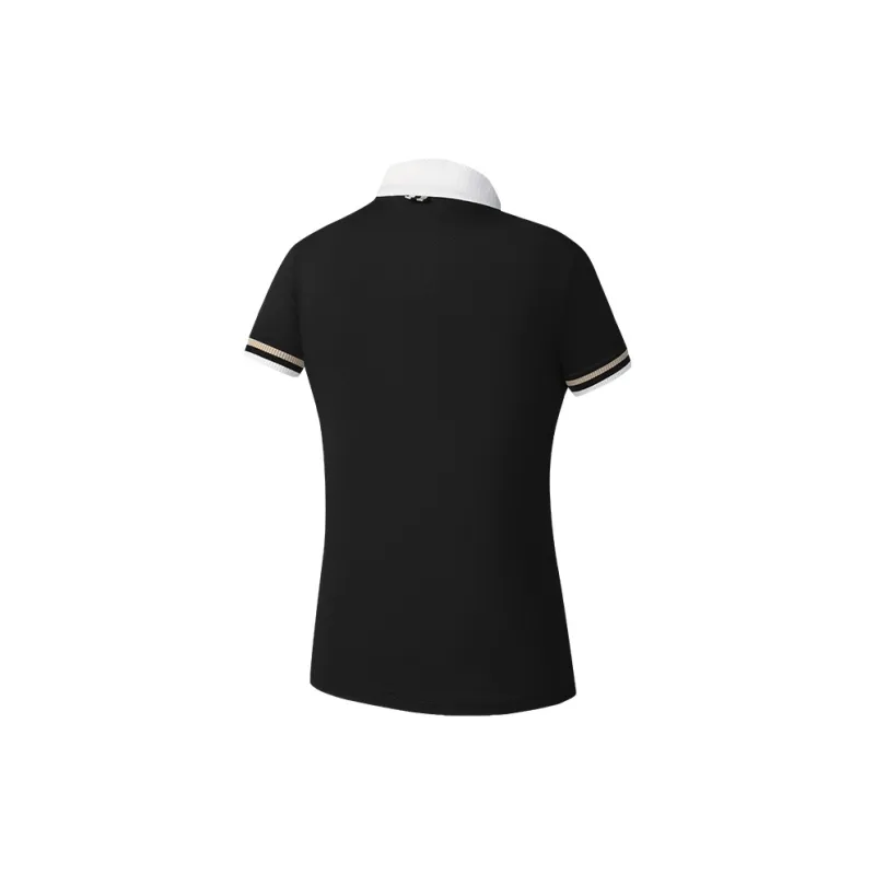 FILA Golf Series Polo Shirt Women's Pitch Black-2