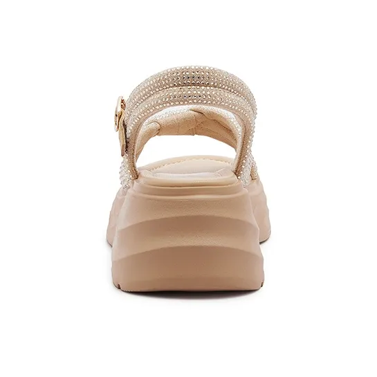 CAMEL One Strap Sandals Women's-10