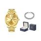 Gold-Tone Steel Band Gold