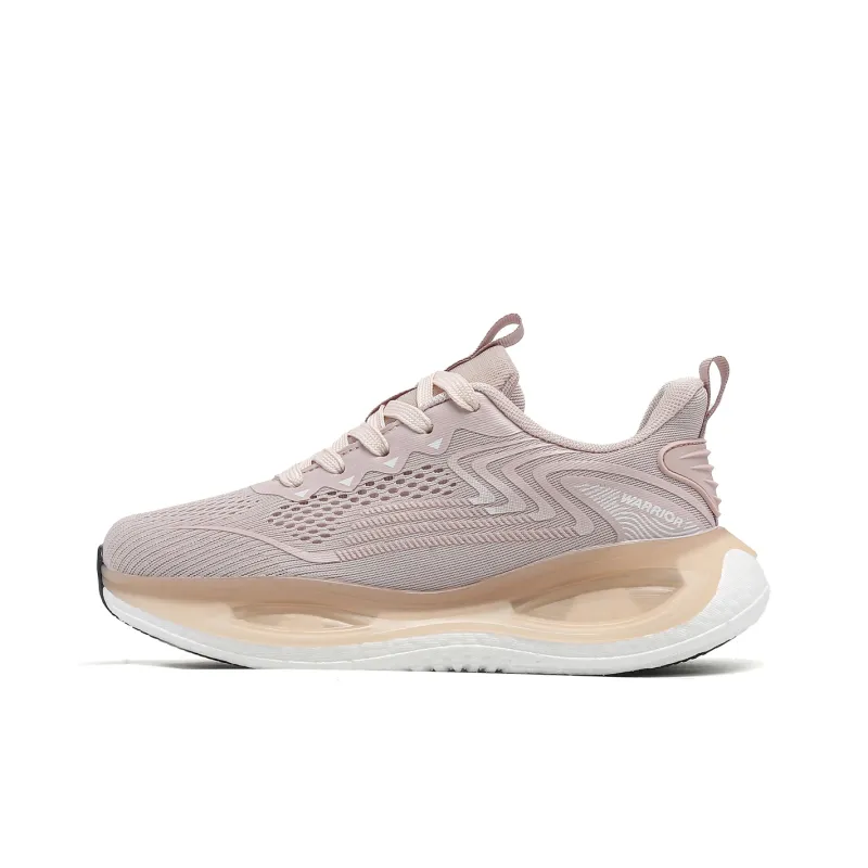 Warrior Cushioned Breathable Slip-Resistant Low-Top Athletic Shoes Women's Dusty Pink-0