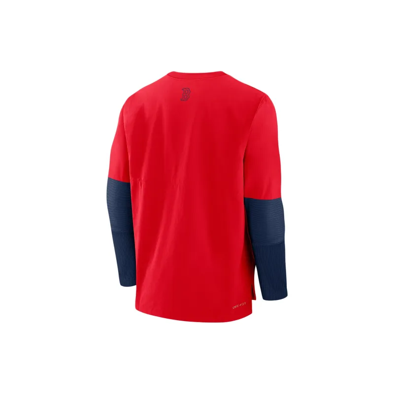 Nike Boston Sox Authentic Collection Player Men's Nike Dri FIT Mlb Pullover Sweatshirt-1