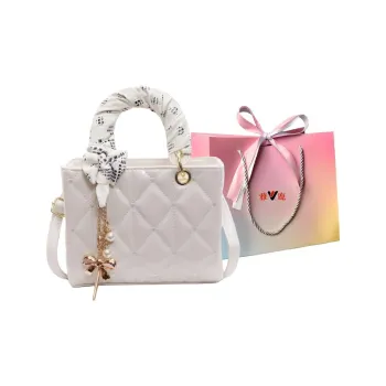 Yalu PU Shoulder Bag, Crossbody Bag, Handbag Regular Women's Black/Ecru/Pink/Burgundy