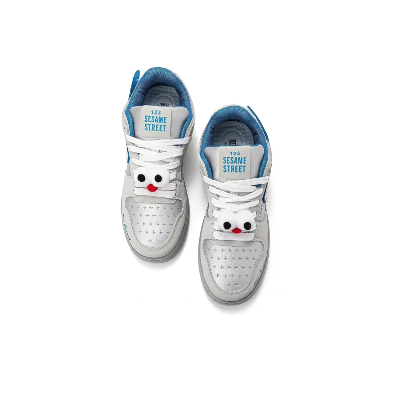 SESAME STREET Coverage Balance Abrasion Resistant Lightweight Breathable Slip Resistant Skateboard Shoes Unisex-10