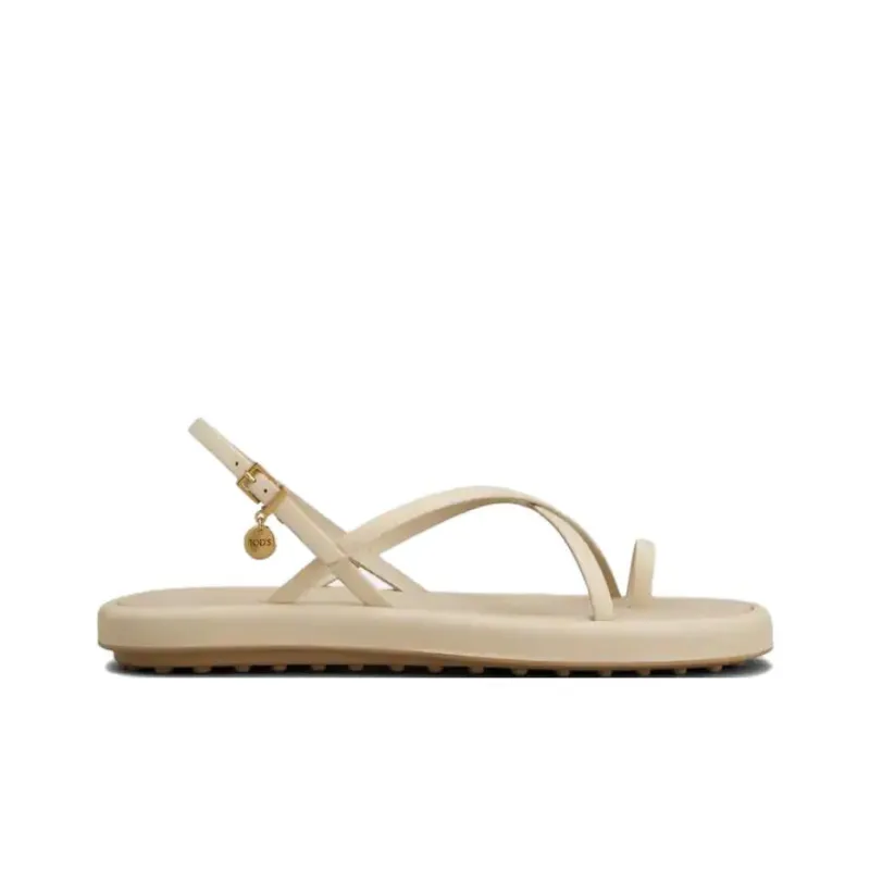 TOD'S One Strap Sandals Women's White-1