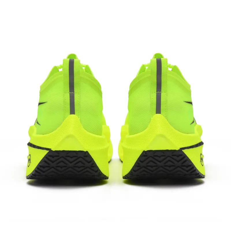 A.KNACKFUSS Cushioned Slip Resistant Abrasion Resistant Breathable Low Top Running Shoes Unisex Neon Green-3