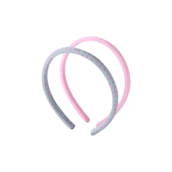 ZARA Cotton Headbands Kids' Pink
