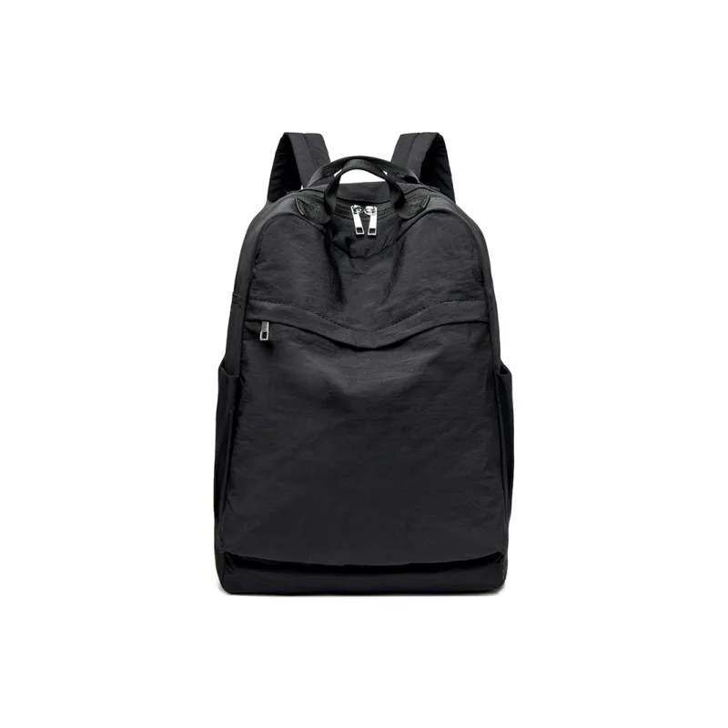 MingLu Nylon Backpack Unisex Khaki/Yellow/Black/Green-5