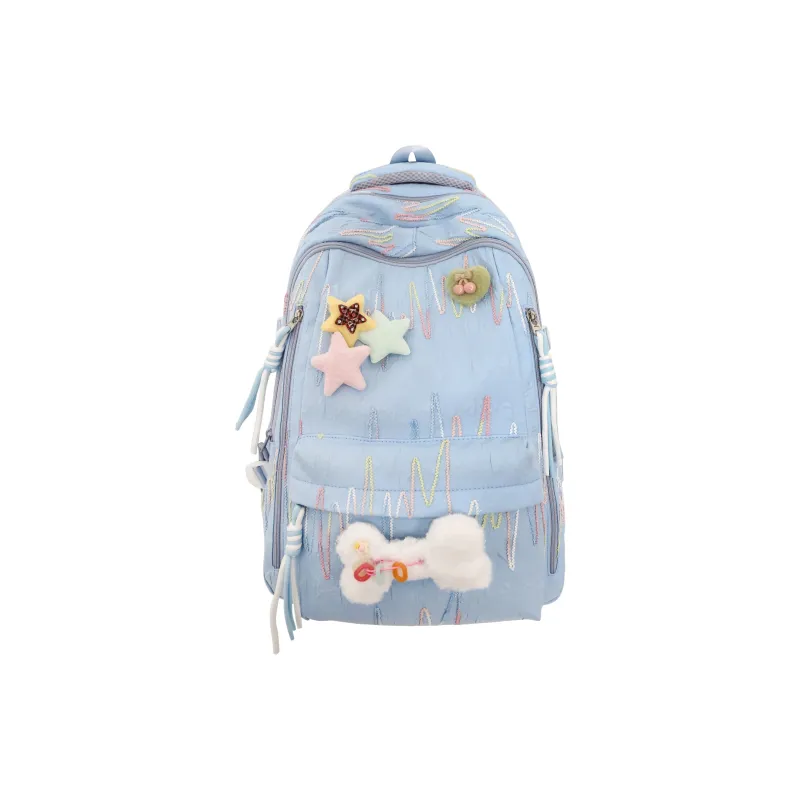 URBAN FOREST Nylon Backpack Tubas Unisex Multicolor-8