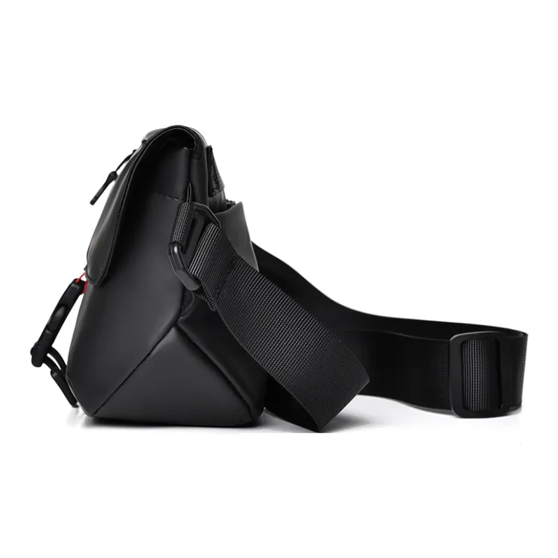 COLINS KEIRS Fabric Crossbody Biker Cycling Bag Commute One Shoulder Small Bag Men's Black/Gray/Blue-9