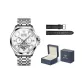 Men's Steel Band Raw White