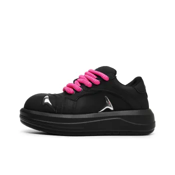 Angelmi Slip Resistant And Abrasion Resistant Coverage Low Top Casual Shoes Unisex Black