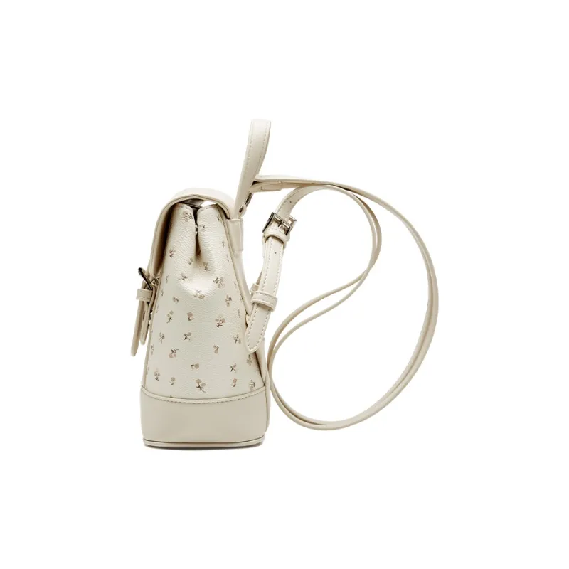 JOSINY Synthetic Leather Backpack Women's Apricot-2