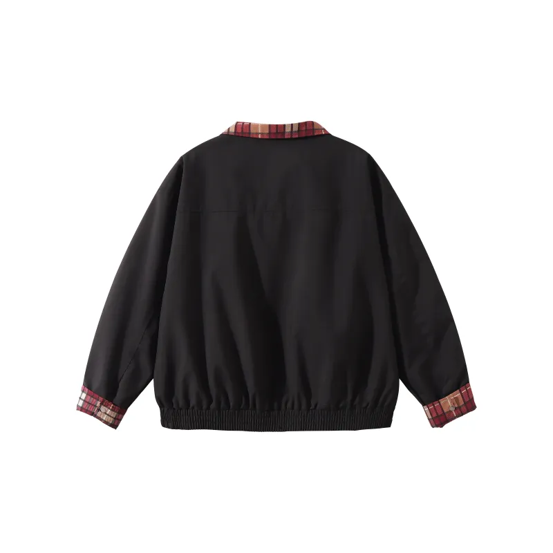 FASTFISH Jackets Coats Unisex Black-1