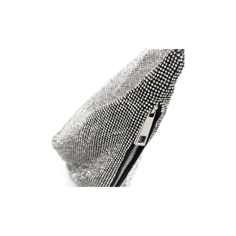 BENEDETTA BRUZZICHES Ursolina Embellished Draped Shoulder Bag-2