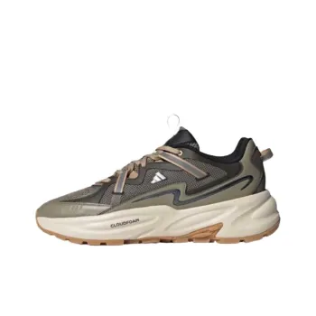 Adidas Ozweego Anti Slip Wear Resistant Low Top Chunky Sneakers Unisex Earth Tan