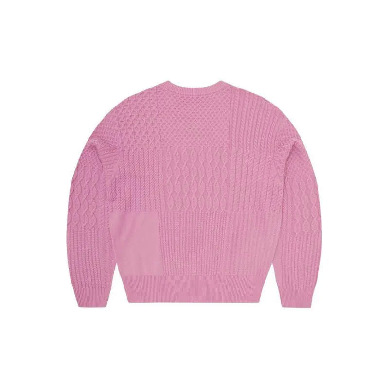 Corteiz Paneled Multi Knit Sweater-1