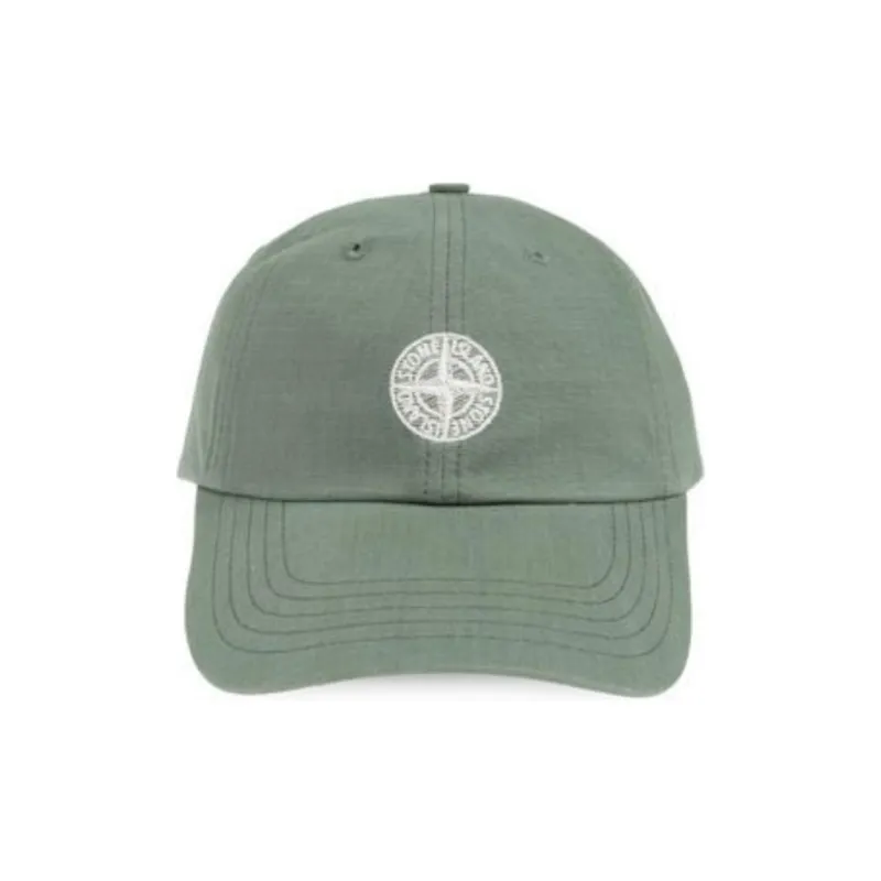 STONE ISLAND Compass Embroidered Baseball Cap-0
