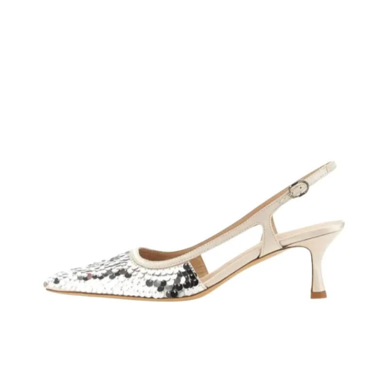 Roberto Festa Slim Heel High Heels Women's Silver-0