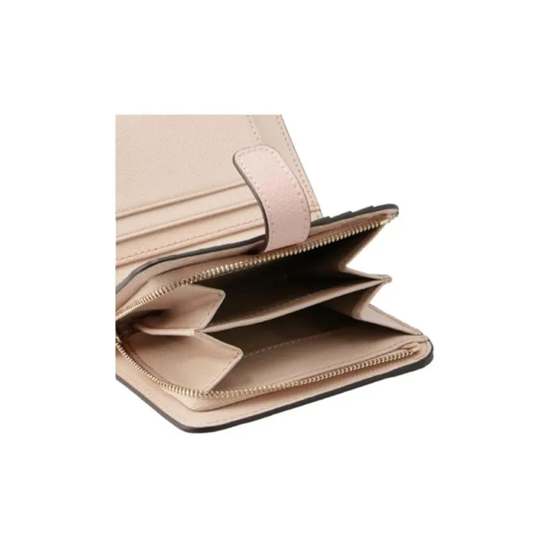 Furla Cow Leather Wallet Trumpets Women's Pink-4