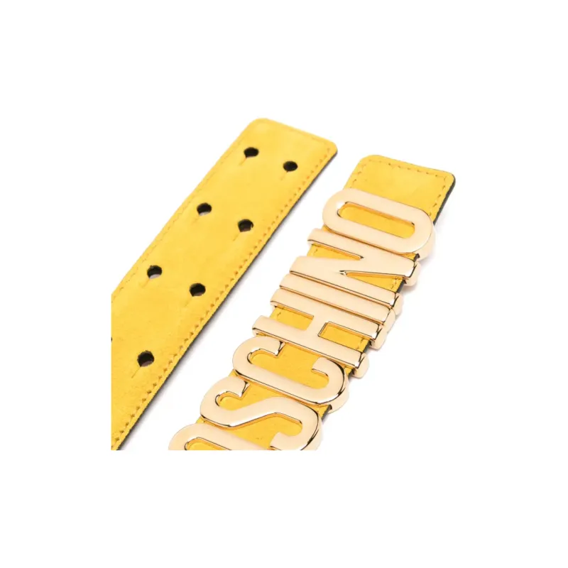 MOSCHINO Logo buckle Belt-2