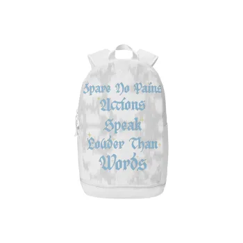 GLORY&CO Polyester Student Backpack Regular Unisex White