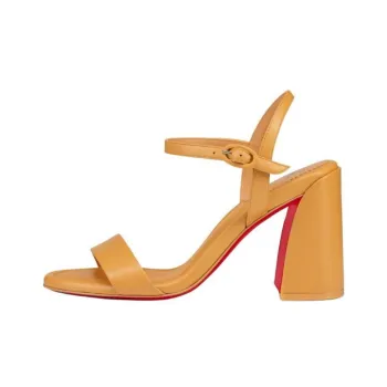 CL LUBOTING Miss Jane One Strap Sandals 8.5cm Women's Brown