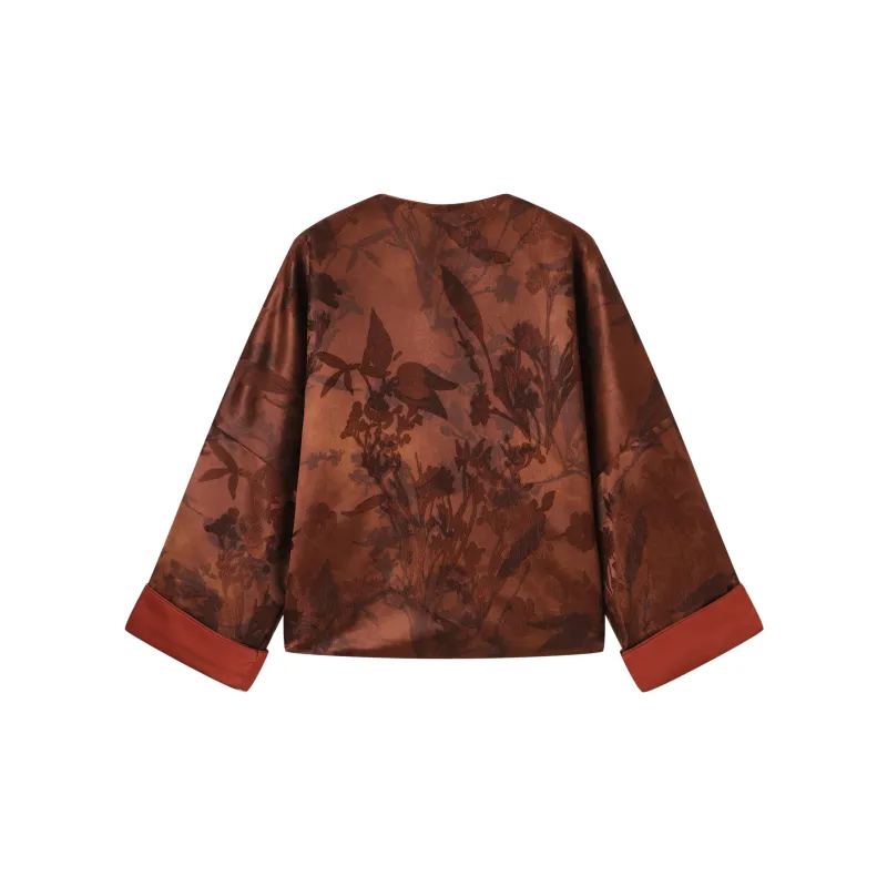 Yi Mengyuan Cropped Coats Women's-3