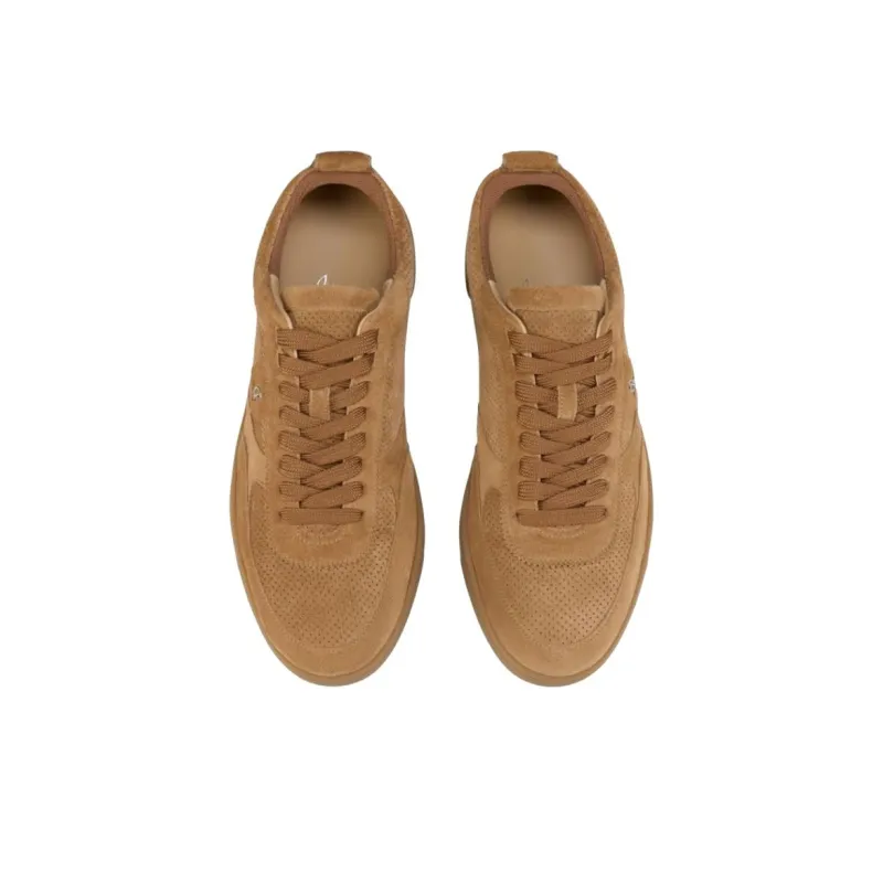 CL LUBOTING Tutti Rui Low Top Skateboard Shoes Men's Brown-3