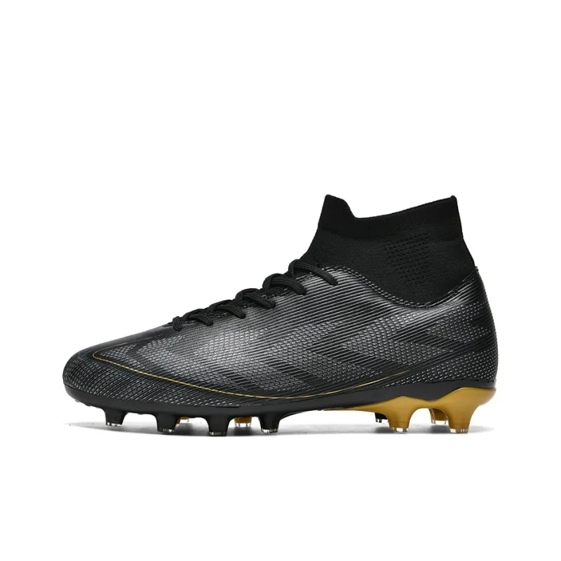 QIUTEXIONG FG Rubber Long Studs TF Rubber Broken Studs Cushioning Support Impact Resistant Soccer Shoes Unisex-18