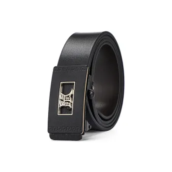 YUZHAOLIN Cow Split Leather Leather Belts Men's Width 3.5CM