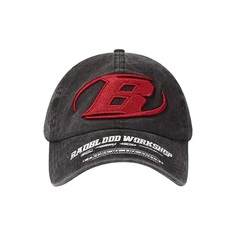 Yi Fan Washable Distressed Baseball Caps Unisex-0