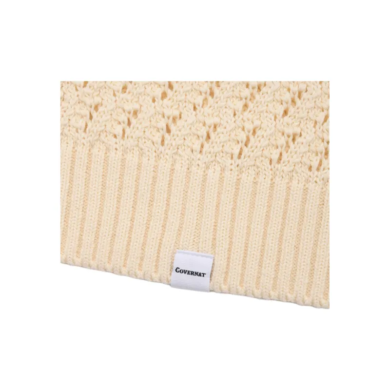 COVERNAT SS24 Knitwear Men's Cream-3