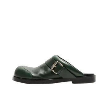 Acne Studios Closed Toe Slippers 2cm Women's Green