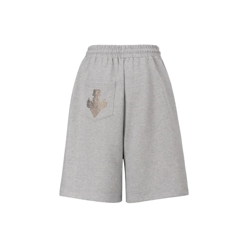 TCH Casual Shorts Unisex Gray-1