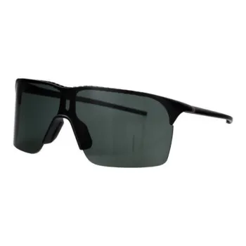 TAG HEUER Injection Molded Irregular Shape Sunglasses Unisex Black