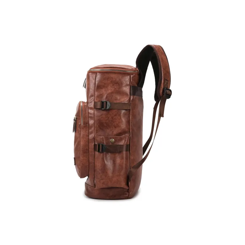 MingLu PU Backpack Unisex Multicolor-2