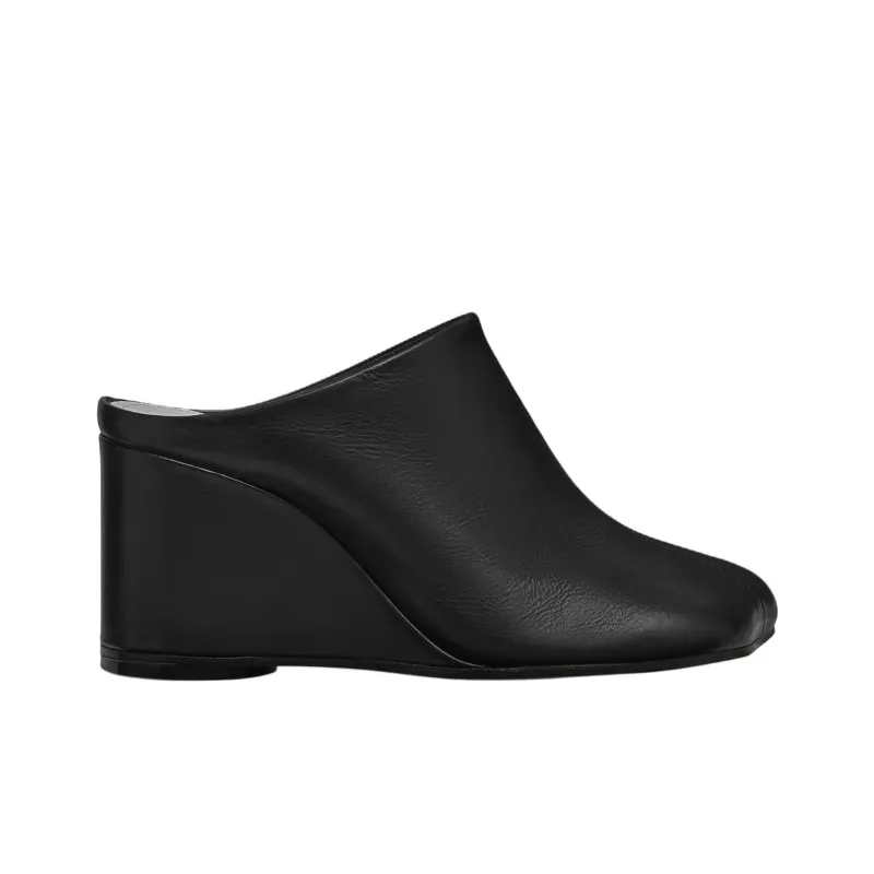 MM6 Maison Margiela Anatomic Closed Toe Slippers Women's Black-1