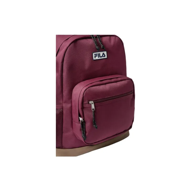 FILA Polyester Backpack Unisex Burgundy-2